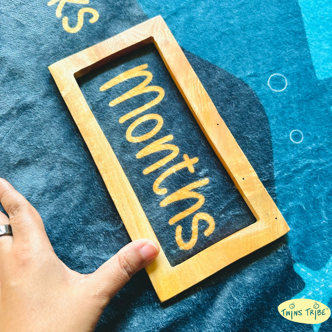 Twins Milestone Blanket - Under The Sea