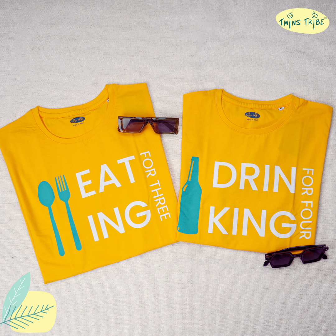 Eating for three – Tee for twin mom