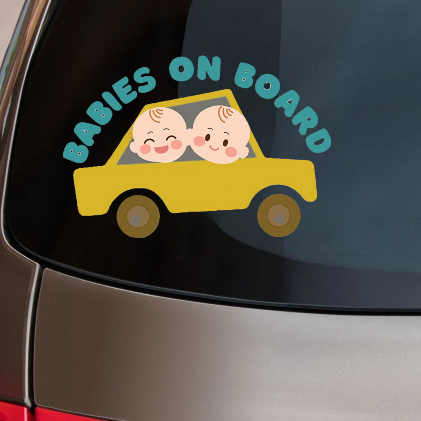 ‘Babies on Board’ Car Sticker – Joyride Edition