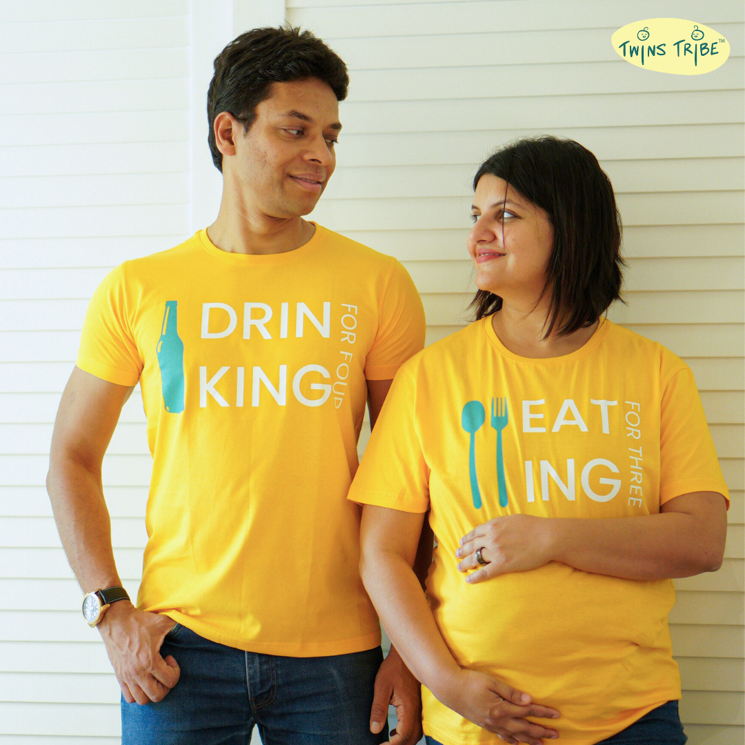 Eating for three – Tee for twin mom