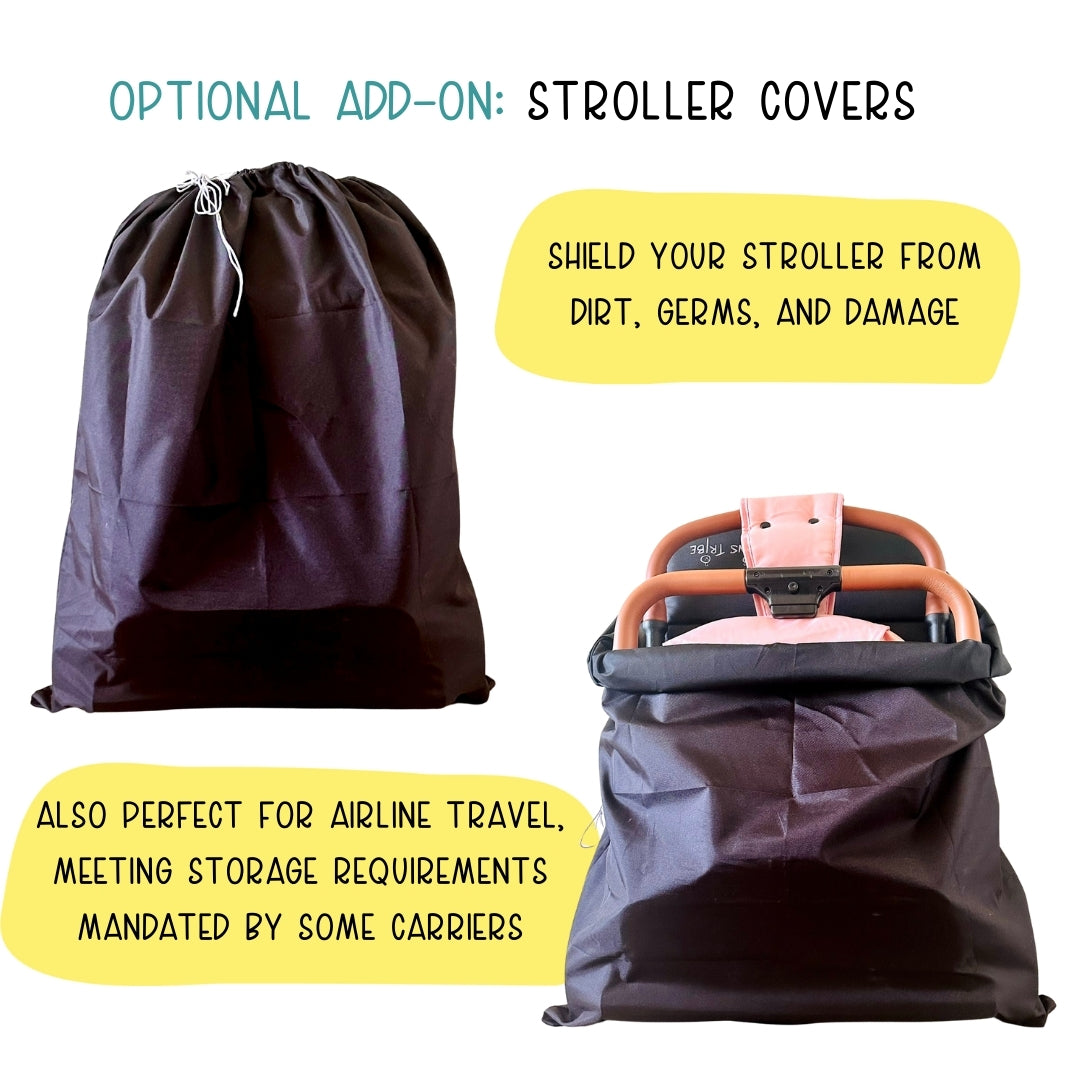 TwinsTribe Dynamic Duo: Stroller Covers