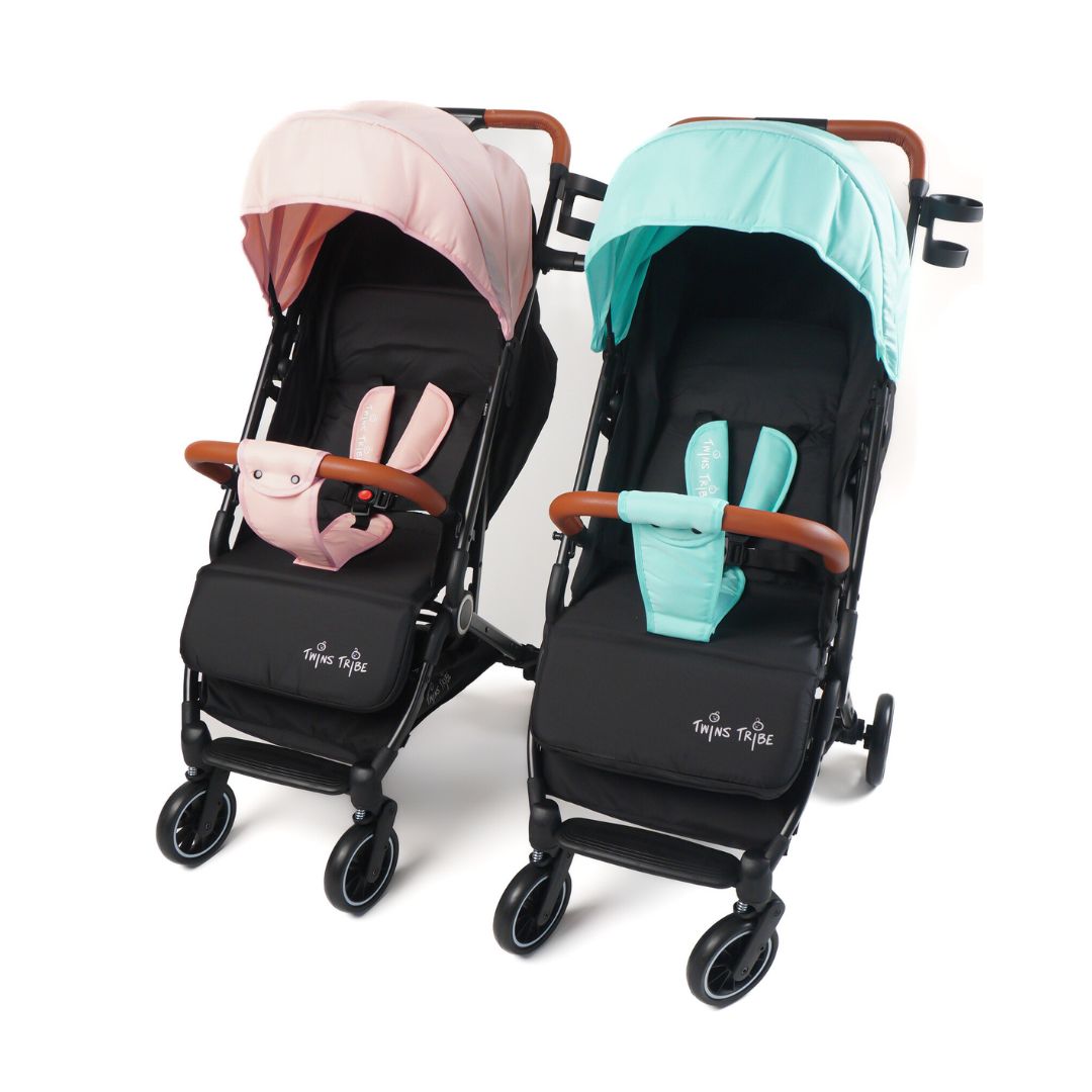 TwinsTribe Dynamic Duo: Detachable Twin Stroller