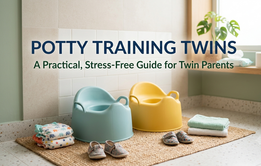 Potty Training Twins: A Practical, Stress-Free Guide for Twin Parents