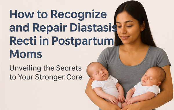 How to Recognize and Repair Diastasis Recti in Postpartum Moms