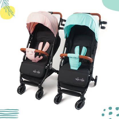 TwinsTribe Dynamic Duo: Detachable Twin Stroller