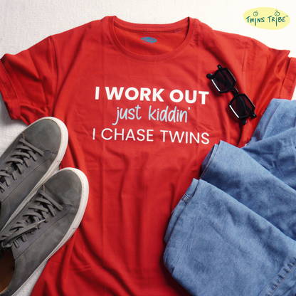 Work Out – Tee for Twin Parents