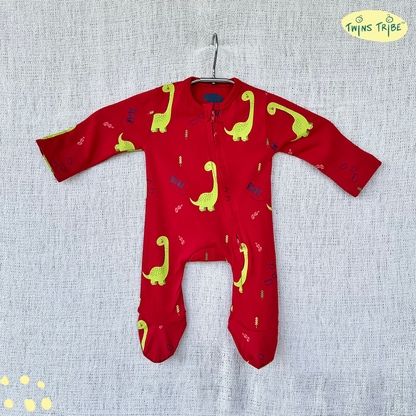 TwinsTribe Twins Rompers Set – The Dino World