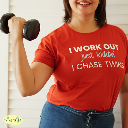 Work Out – Tee for Twin Parents