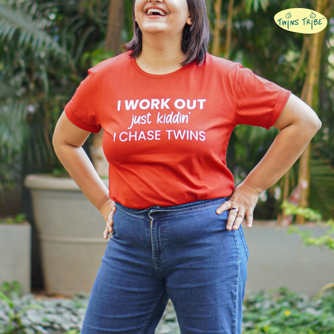 Work Out – Tee for Twin Parents