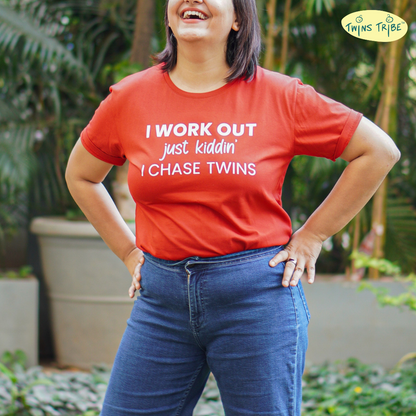 Work Out – Tee for Twin Parents