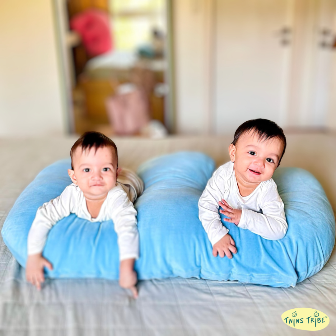 DuoComfort 7-in-1 Nursing & Support Pillow for Twins