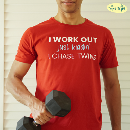 Work Out – Tee for Twin Parents