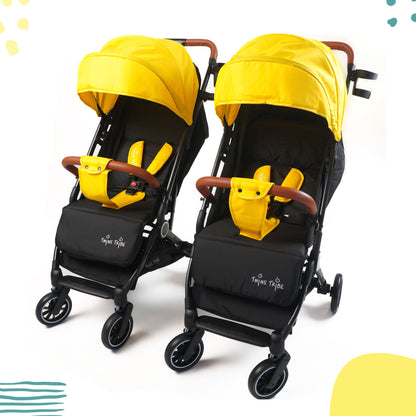 TwinsTribe Dynamic Duo: Detachable Twin Stroller