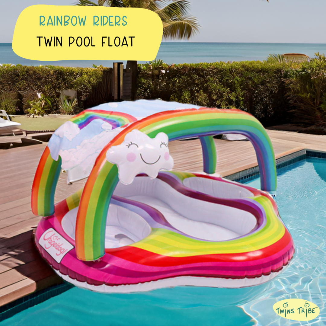 Rainbow Riders: Twin Pool Float – Twins Tribe