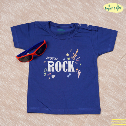 TwinsTribe Twins Tees Set – Rock & Roll