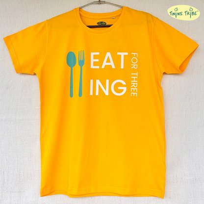 Eating for three  – Tee for twin mom