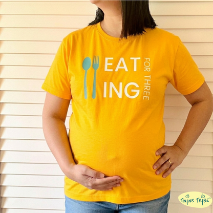 Eating for three  – Tee for twin mom