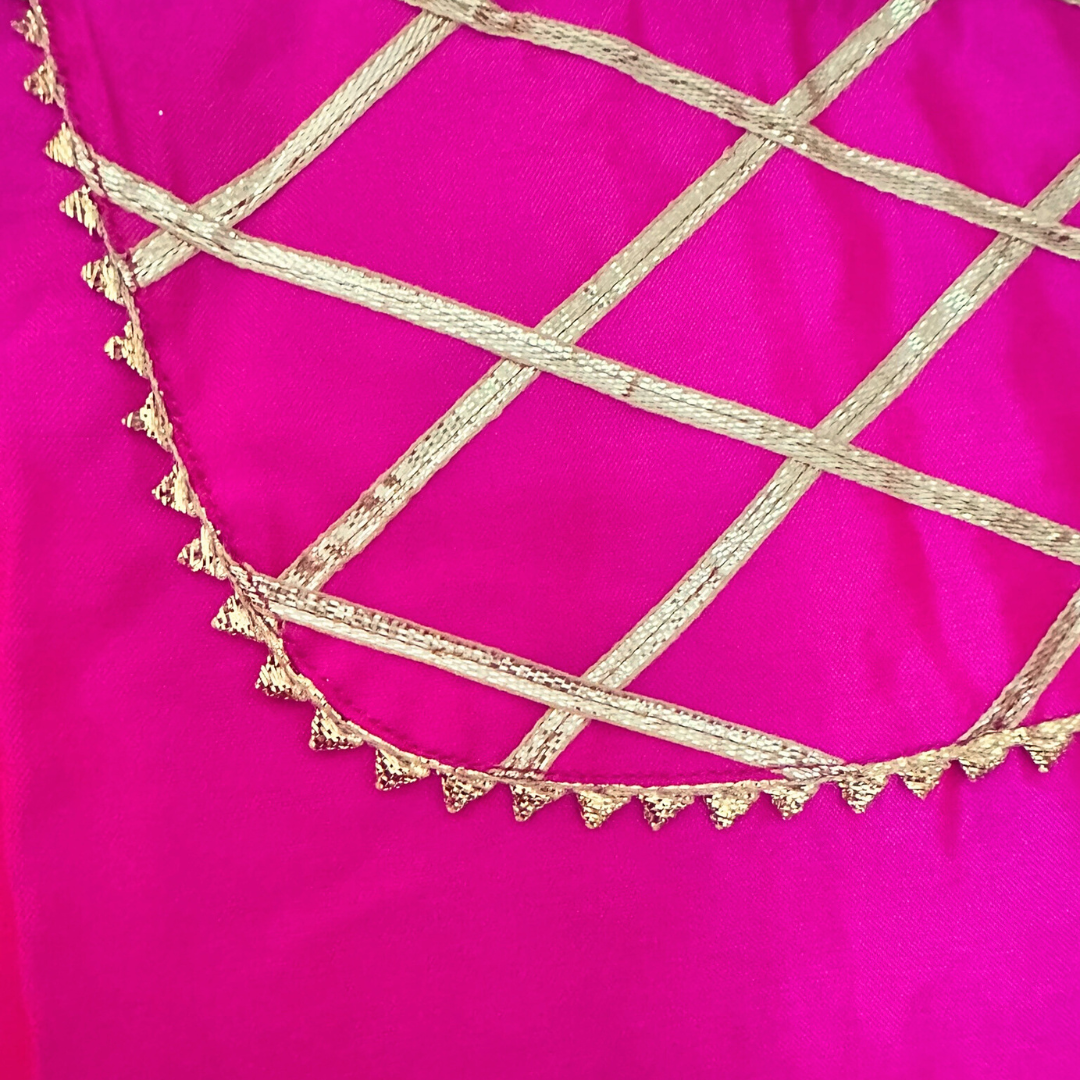 Twin Glow Set – Yellow & Pink Sharara Suits - TwinsTribe x Critter Kids Festive Collection