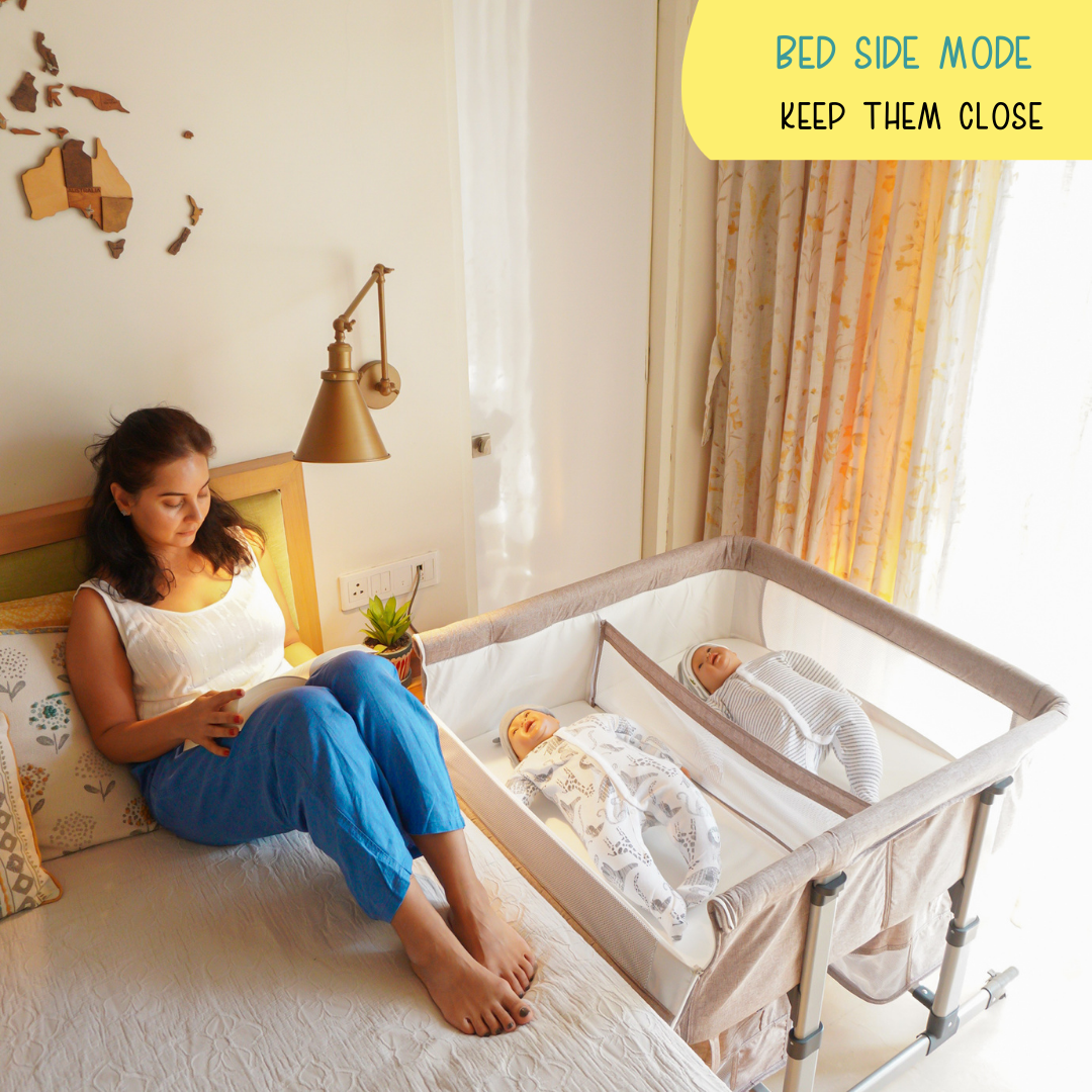 TwinsTribe Flexi Nest: Twin Sleeper Bassinet