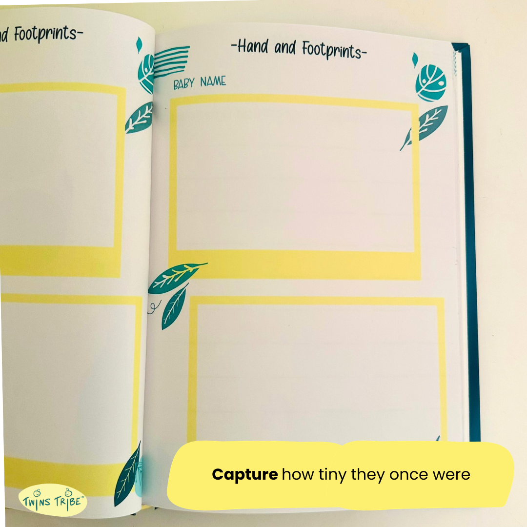 TwinsTribe Memory Book for Twins