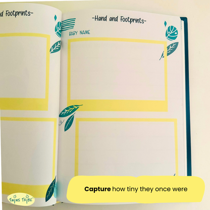 TwinsTribe Memory Book for Twins
