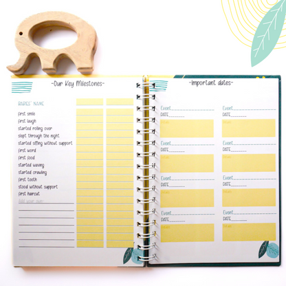 TwinsTribe Activity Log & Memory Book for Twins