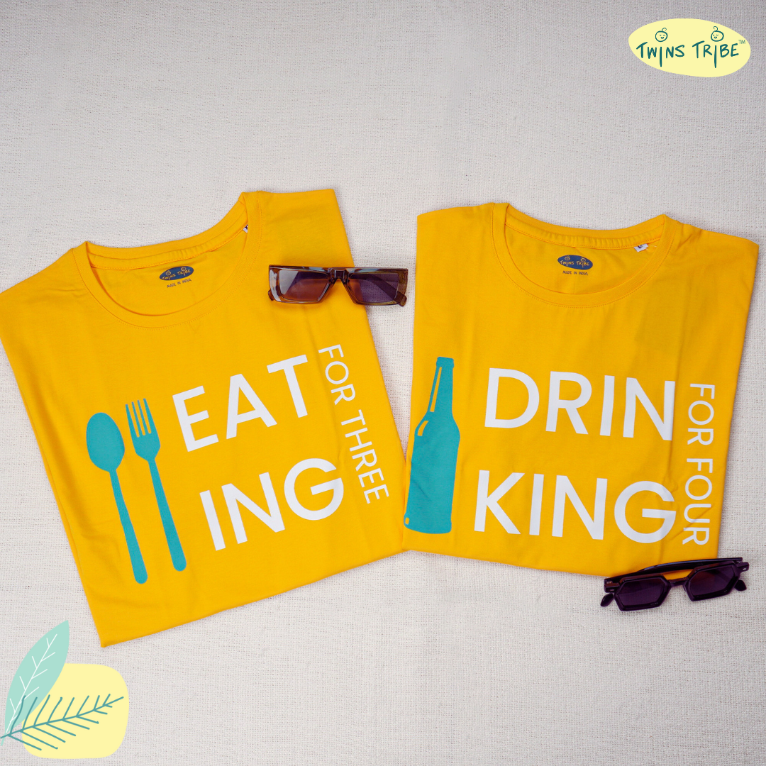 Eating for three  – Tee for twin mom