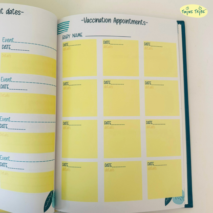 TwinsTribe Record Book for Twins