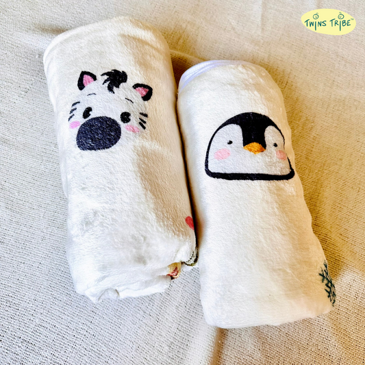 Twins Blankets Set – Wild Buddies