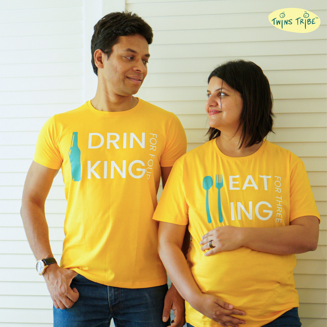 Eating for three  – Tee for twin mom