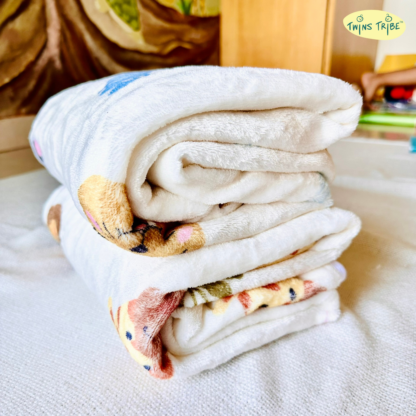 Twins Blankets Set – Wild Buddies