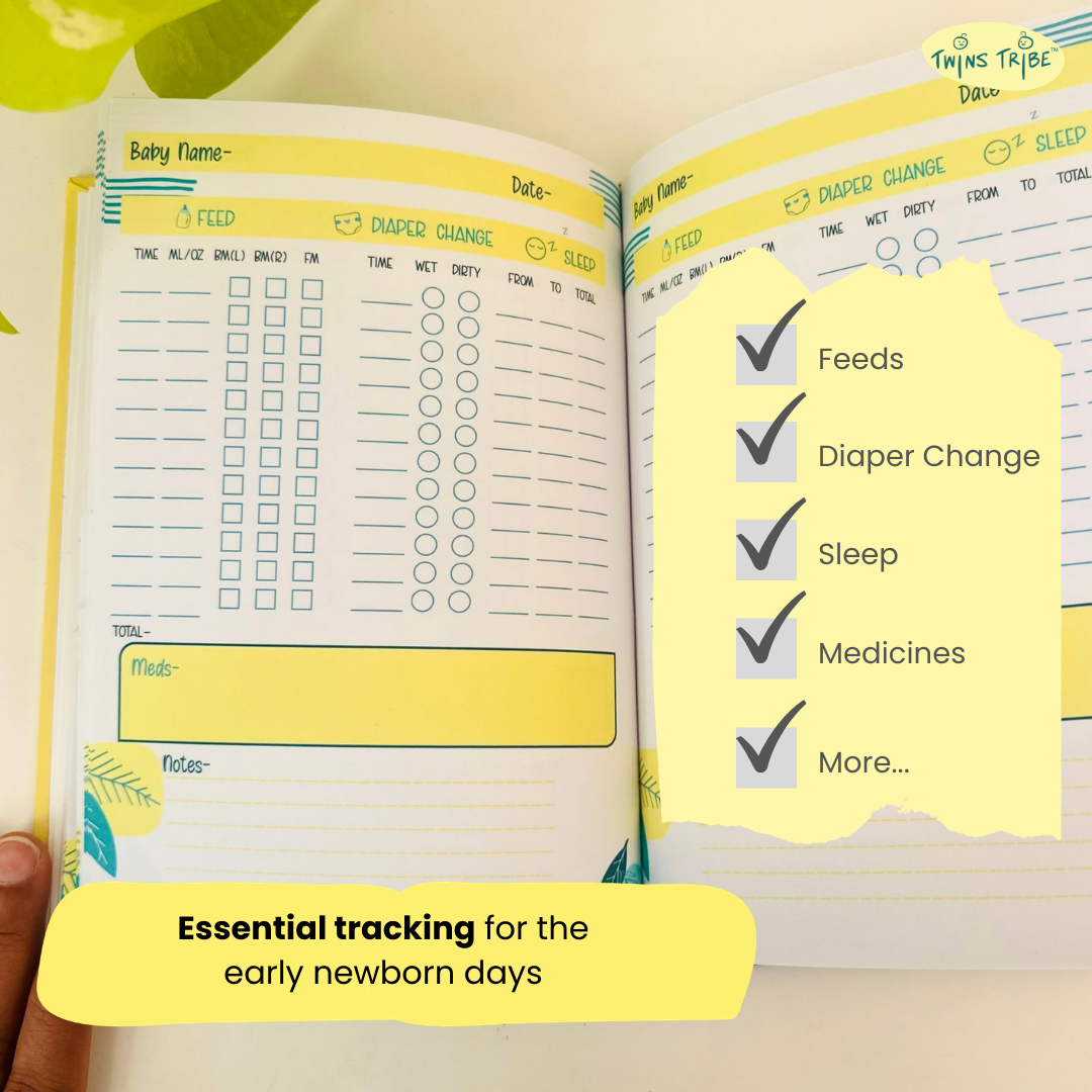 TwinsTribe Memory Book for Twins