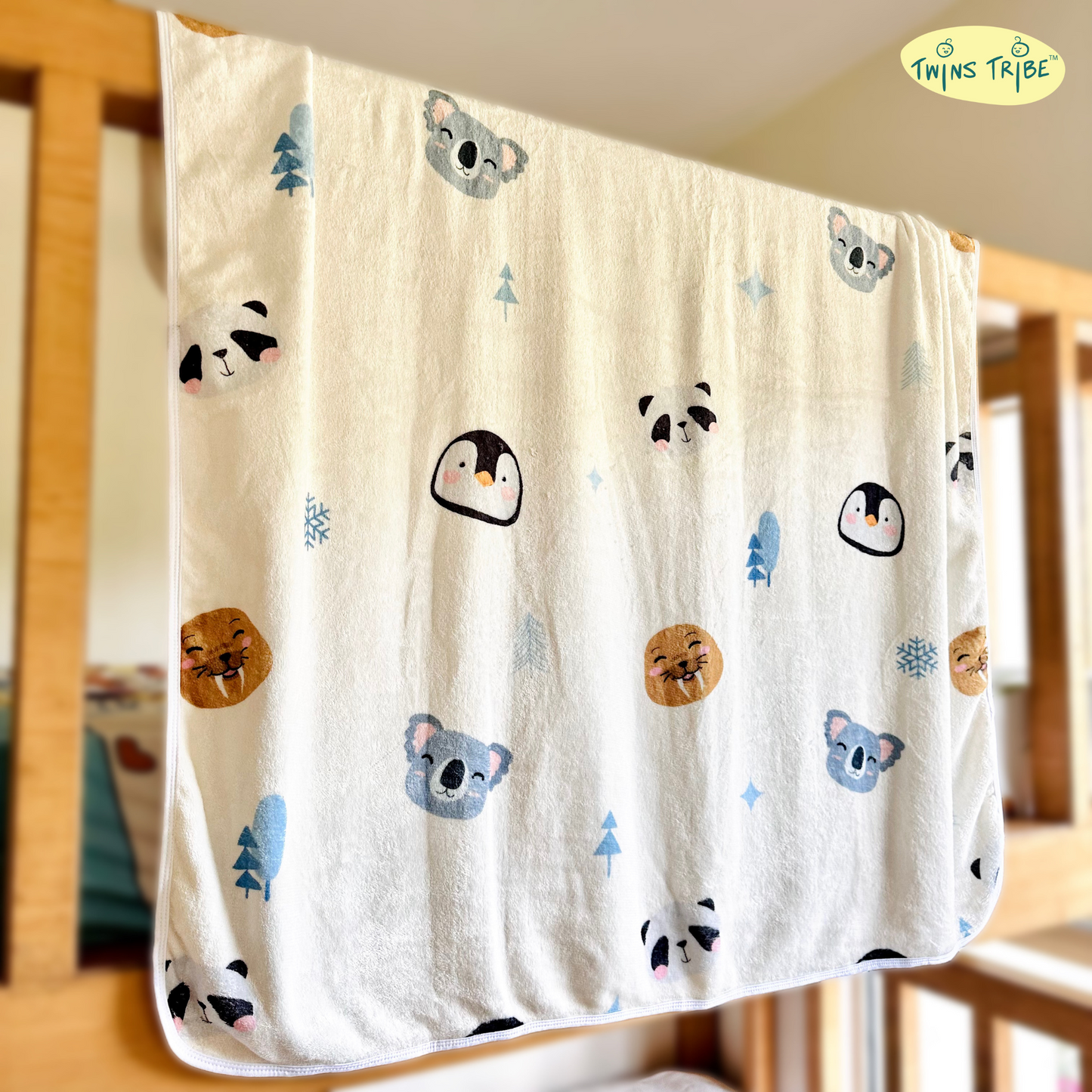 Twins Blankets Set – Wild Buddies