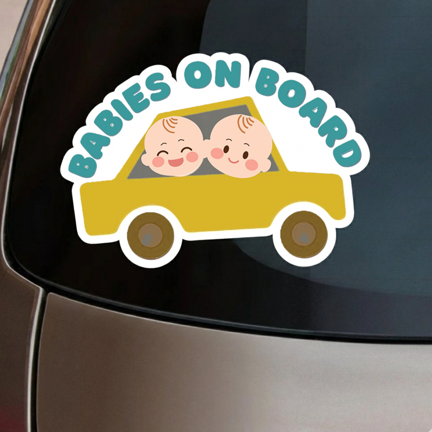 ‘Babies on Board’ Car Sticker – Joyride Edition