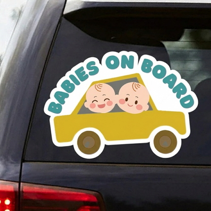‘Babies on Board’ Car Sticker – Joyride Edition