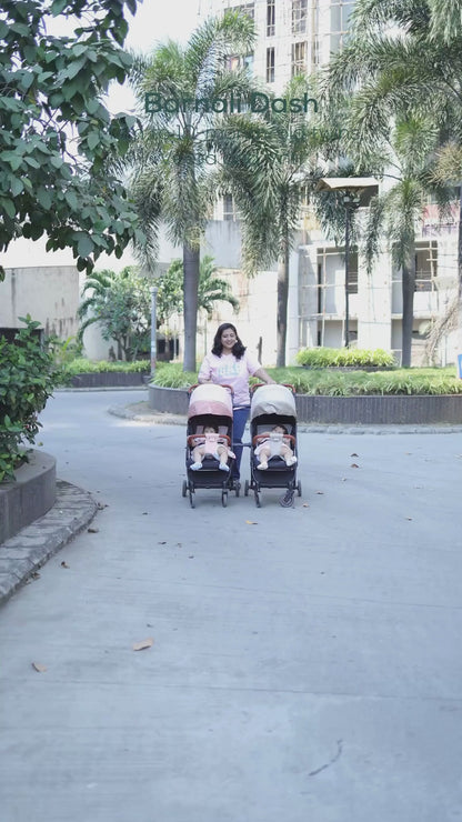 TwinsTribe Dynamic Duo: Detachable Twin Stroller